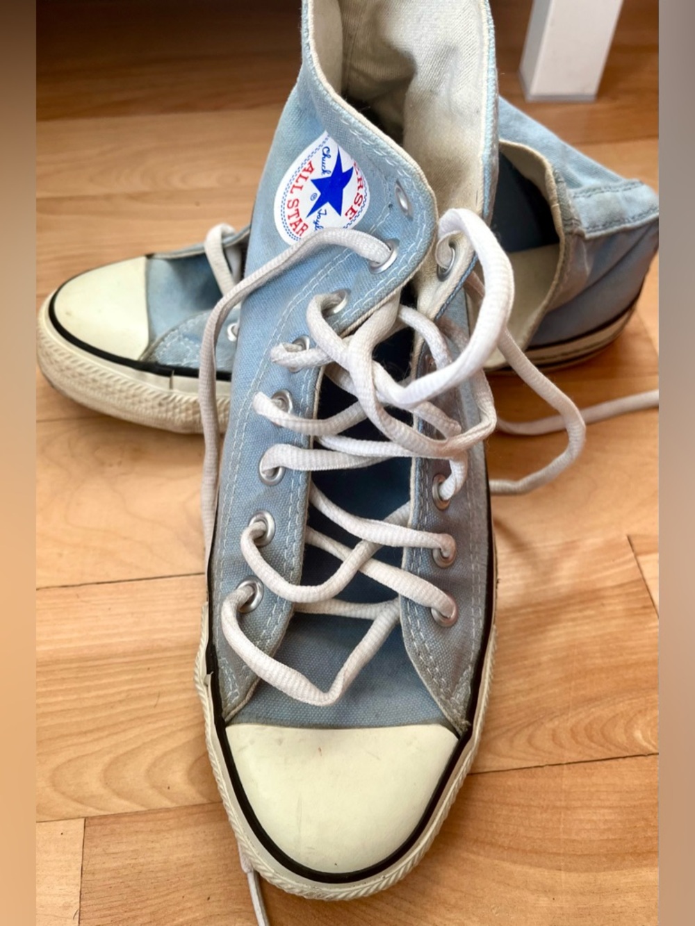 Converse Man’s (size 6.5) or women’s (size 9.5), Converse, made in USA